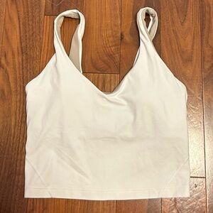 LuluLemon Align tank Size 4 White